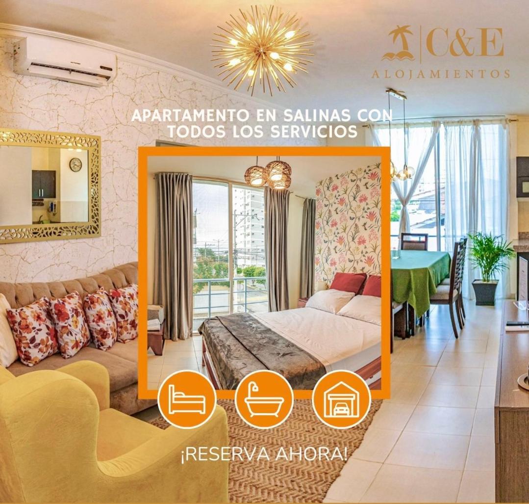 Alojate A Una Calle De La Playa Y Malecon Salinas  Exterior foto